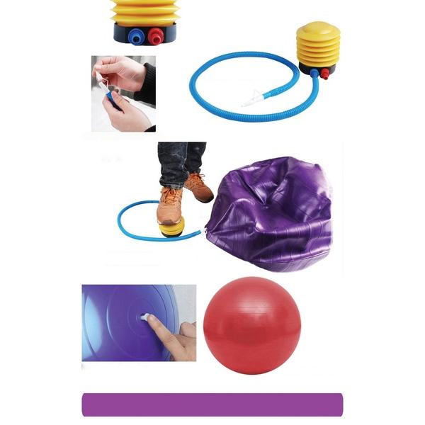 Anti-Burst Gym Ball with Pump (75 cm)