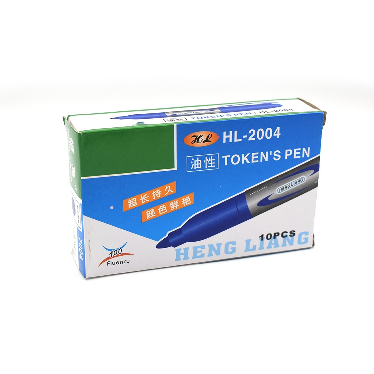 10Pc Blue Marker and pen used in studies and teaching white boards in schools and institutes for students.