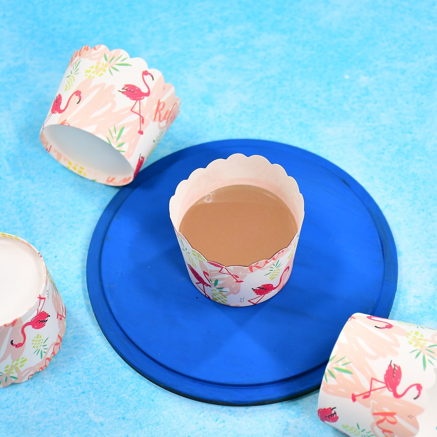 Multi Color Printed Disposable Paper Cups for Tea / Coffee (25 Pcs Set)