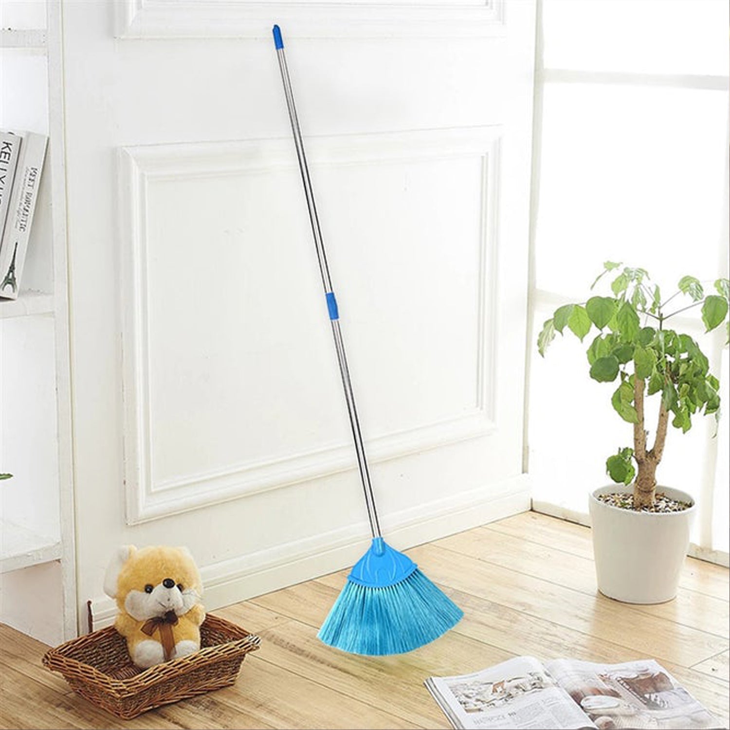 Ceiling Broom Fan for cleaning and wiping over dusty floor surfaces with effective performance.