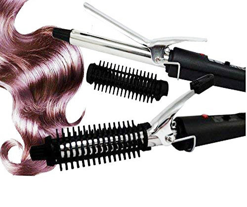 Hair Curling Iron Rod for Women (black)