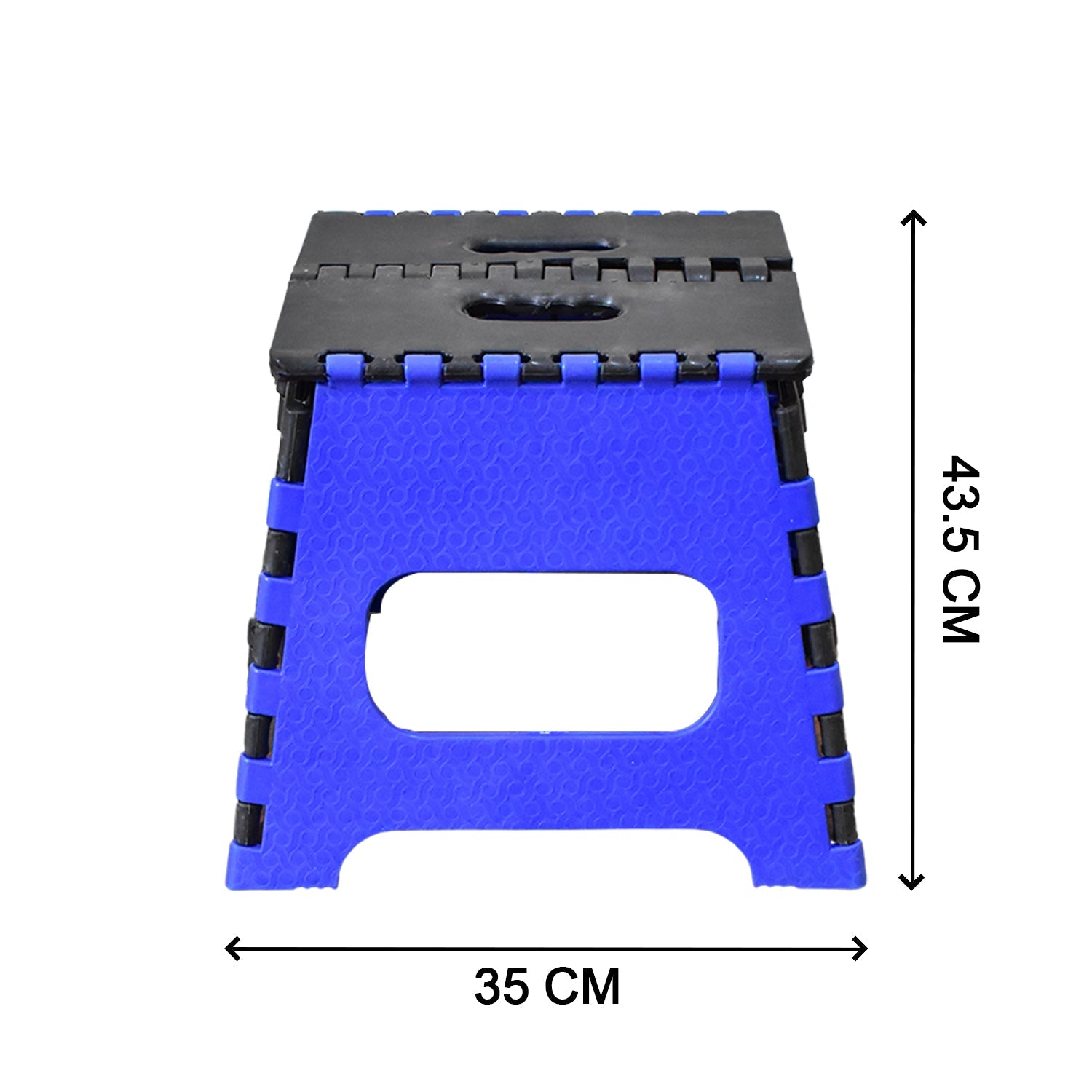 1Pc 12Inches Folding Step Stool for Adults and Kids, Also For Kitchen Stepping With (5Ply Brown Box)