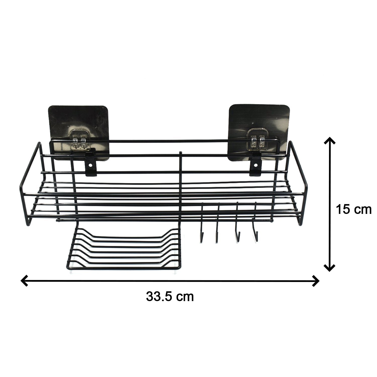 3 in 1 Shower Shelf Rack for storing and holding various household stuffs and items etc.