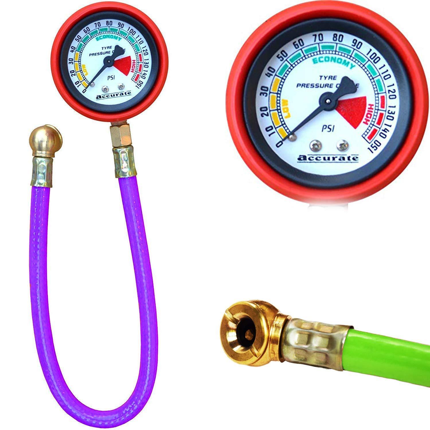 Heavy Duty Tire Inflator Gauge Air Compressor Accessories