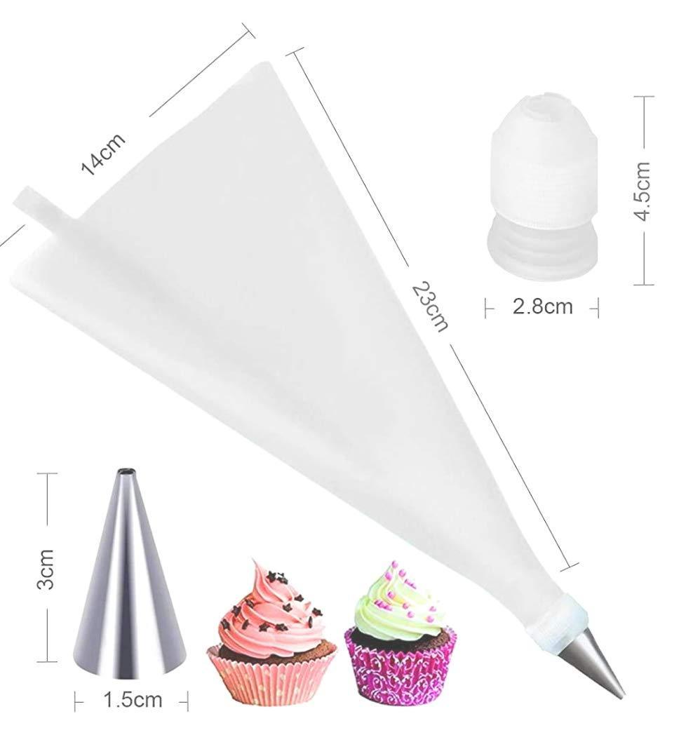 12 Piece Cake Decorating Set of Measuring Cup Oil Basting Brush