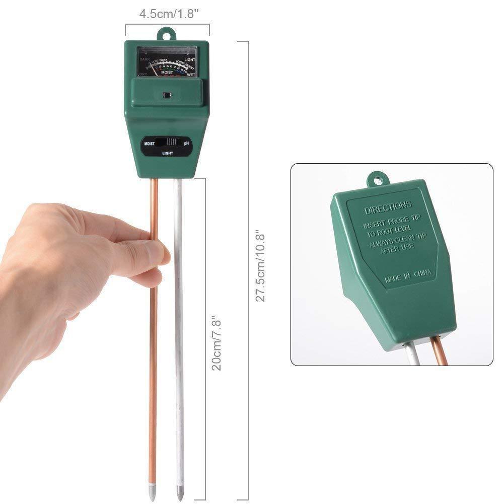 '-3 Way Soil Meter (pH Testing Meter)