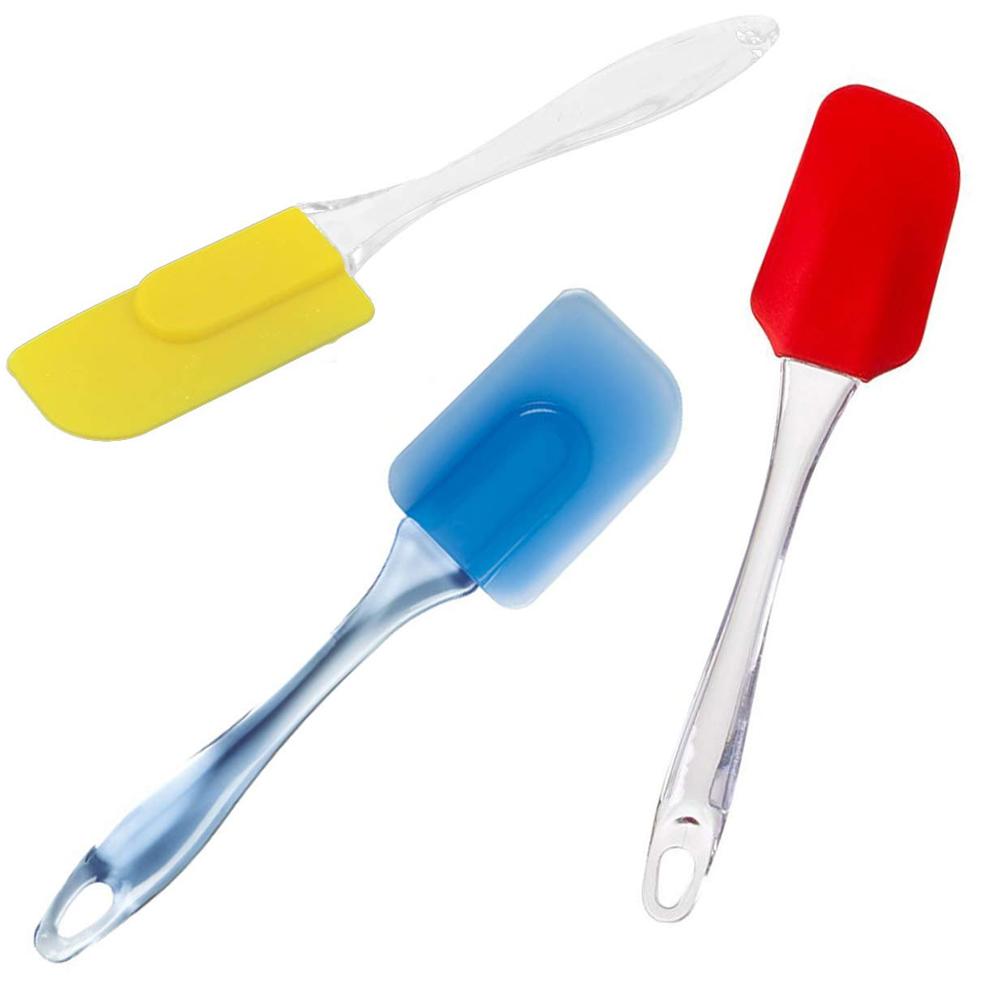 Spatula and Pastry Brush for Cake Mixer