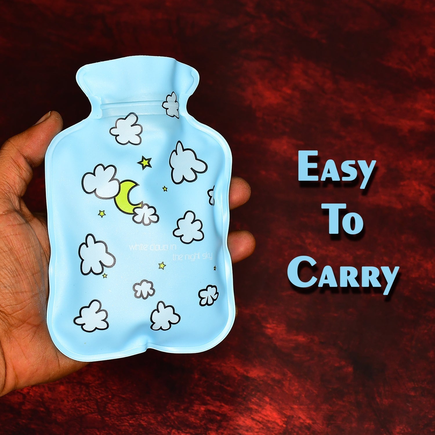 1pc Mix designs Small Hot Water Bag with Cover for Pain Relief, Neck, Shoulder Pain and Hand, Feet Warmer, Menstrual Cramps.