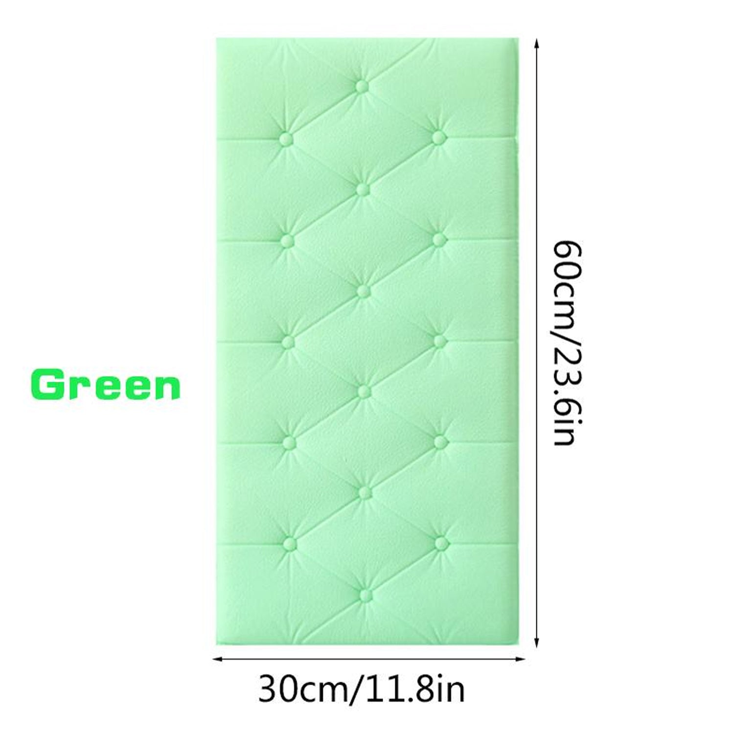 Green 3D Adhesive wallpaper for  living Room. Room Wall Paper Home Decor Self Adhesive Wallpaper