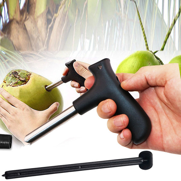 Premium Coconut Opener Tool / Driller with Comfortable Grip