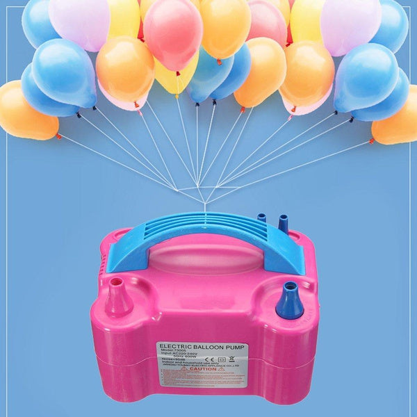 Portable Dual Nozzle Electric Balloon Blower Pump Inflator