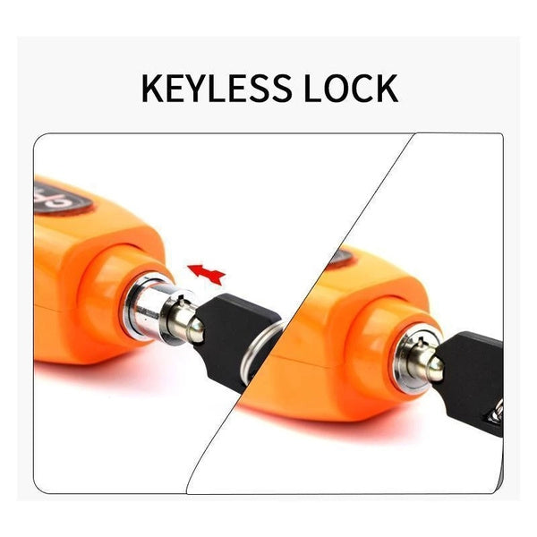 Heavy Duty Bike Brake Lock - Locking System by Holding Handle Bar with Brake Lever