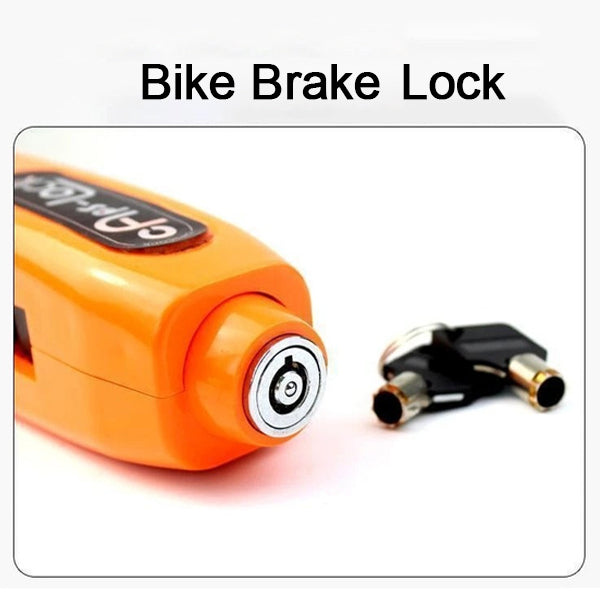 Heavy Duty Bike Brake Lock - Locking System by Holding Handle Bar with Brake Lever