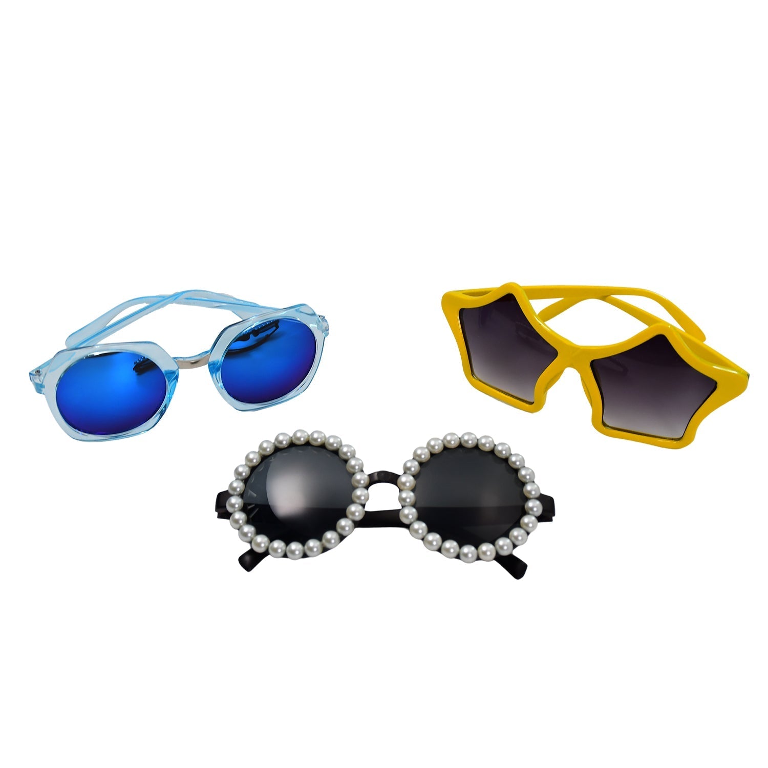 1Pc Mix frame Sunglasses for men and women. Multi color and Different shape and design.