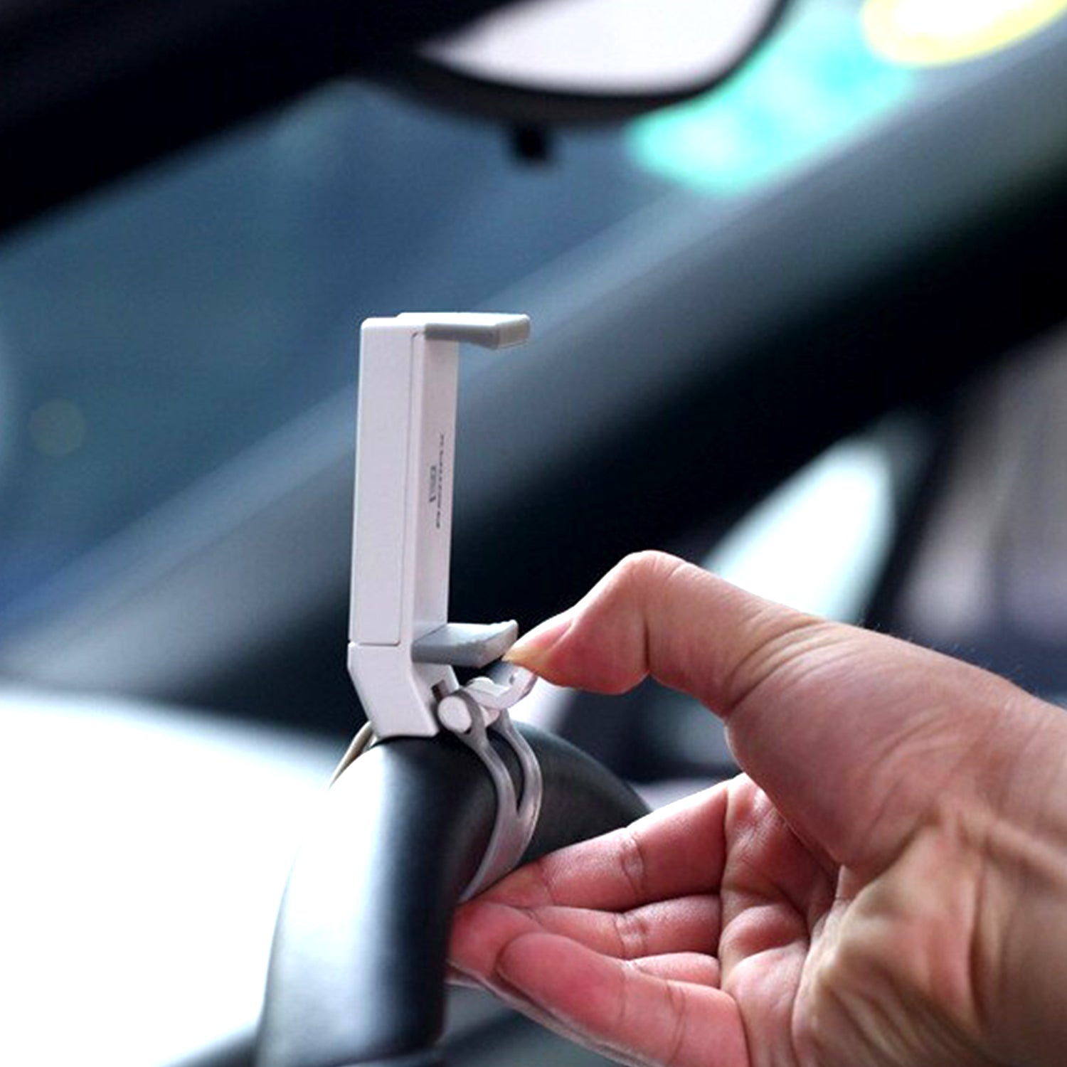 Car Steering Wheel Mobile Holder