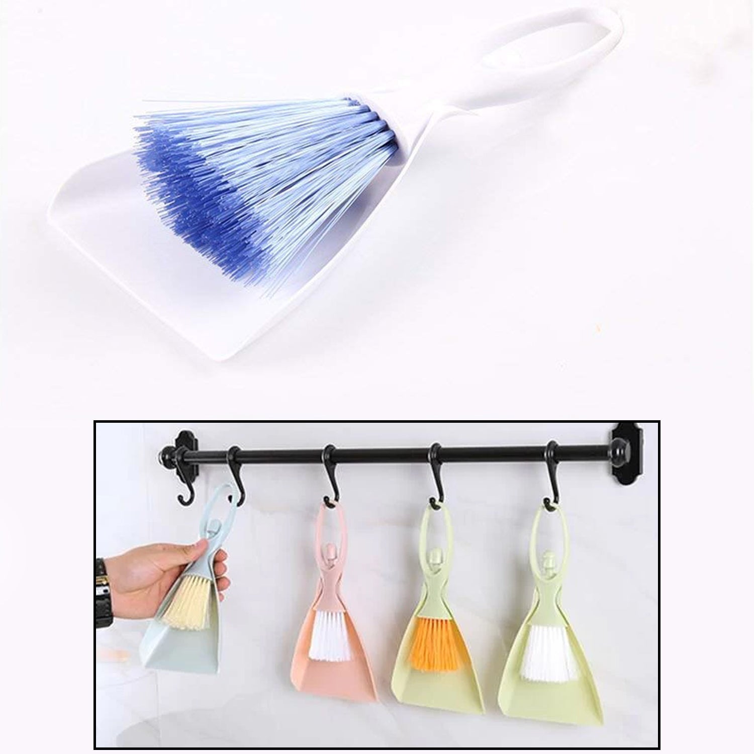 Dustpan Set Used for Cleaning and removal of Dirt from floor surfaces.