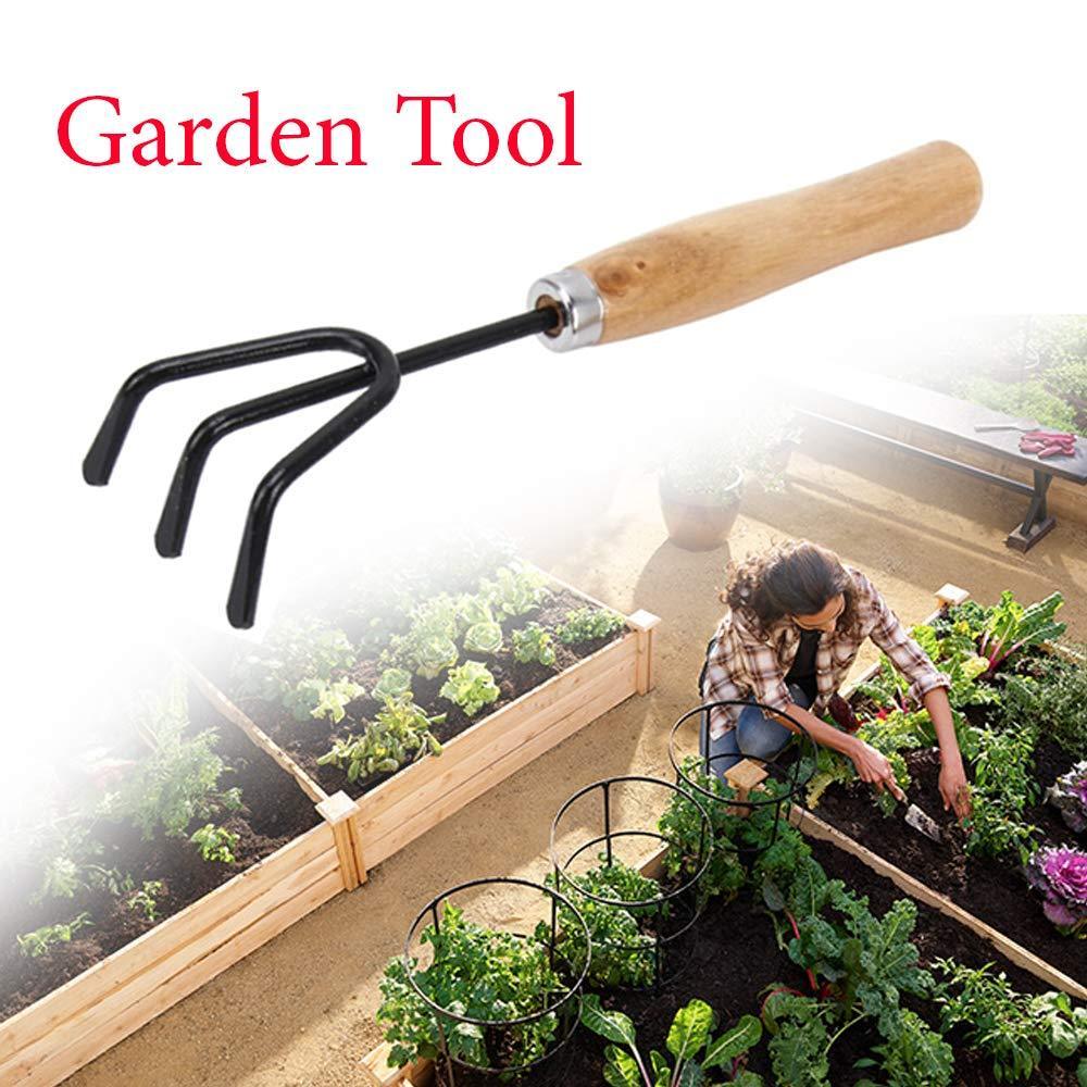 Gardening Tools Seed Handheld Shovel Rake Spade Trowel with Pruning Shear