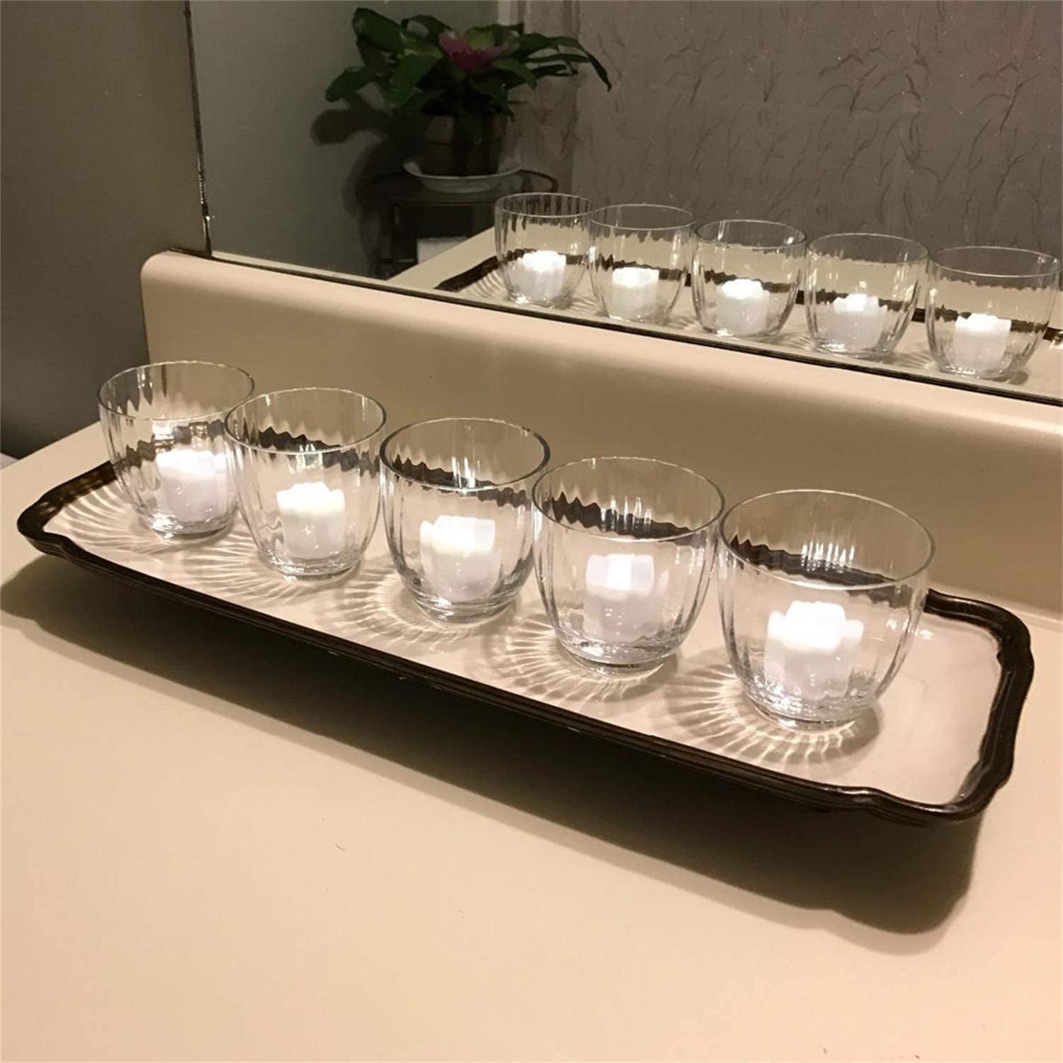 Festival Decorative - LED Tealight Candles (White, 24 Pcs)