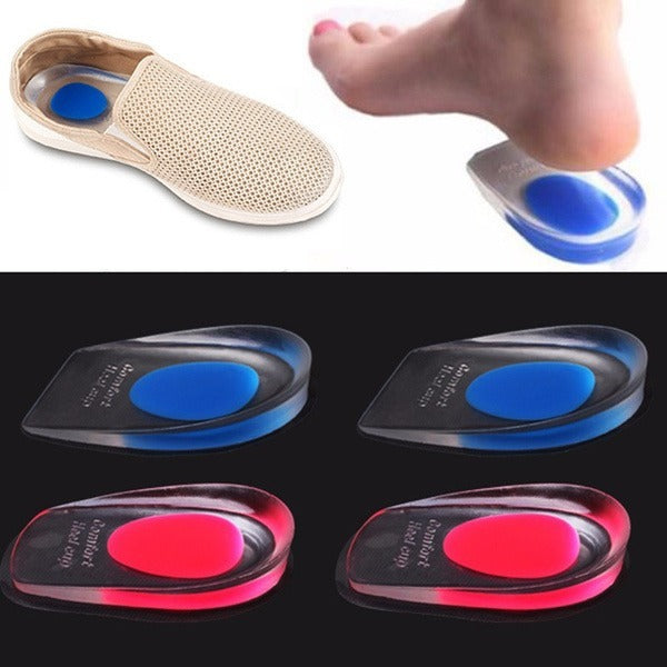 Gel Heel cups Silicon Heel Pad for Heel Ankle Pain