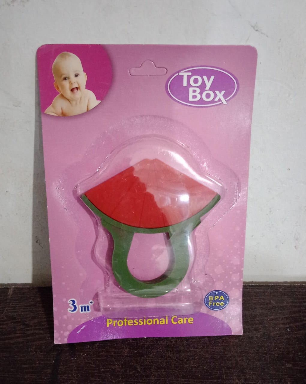 Food-grade silicone teether for teething relief