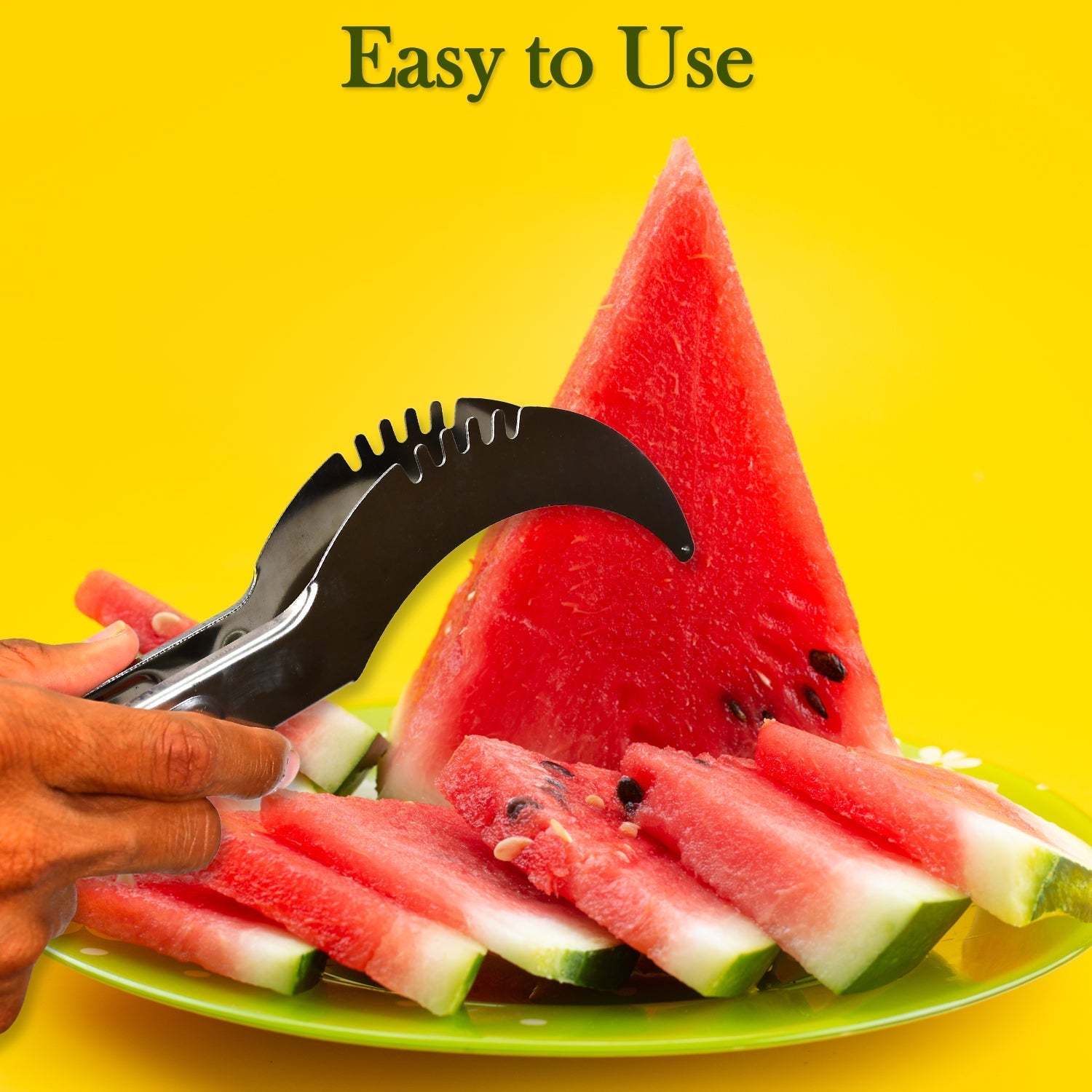 Watermelon Cantaloupe Slicer Stainless Steel Knife Corer Fruit Vegetable - Tools Kitchen Gadgets Melon Slicer Cutter Melon Fruit