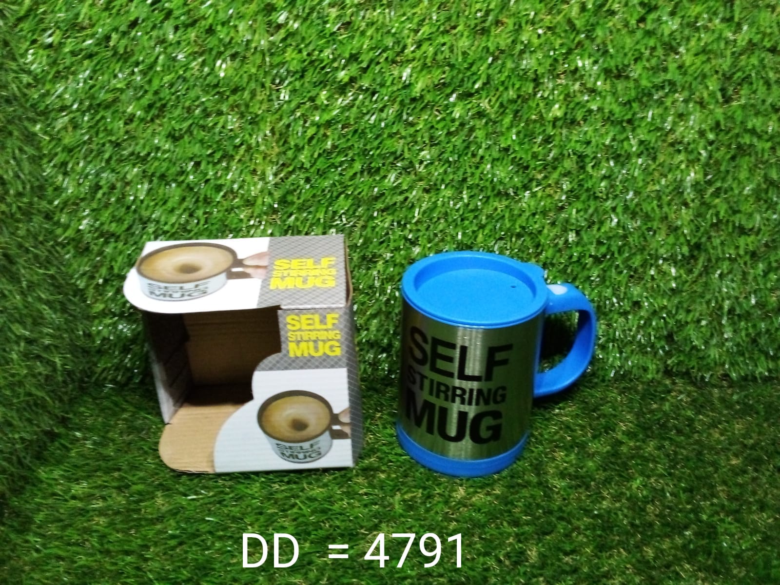 Self Stirring Mug used in all kinds of household and official places for serving drinks, coffee and types of beverages etc.