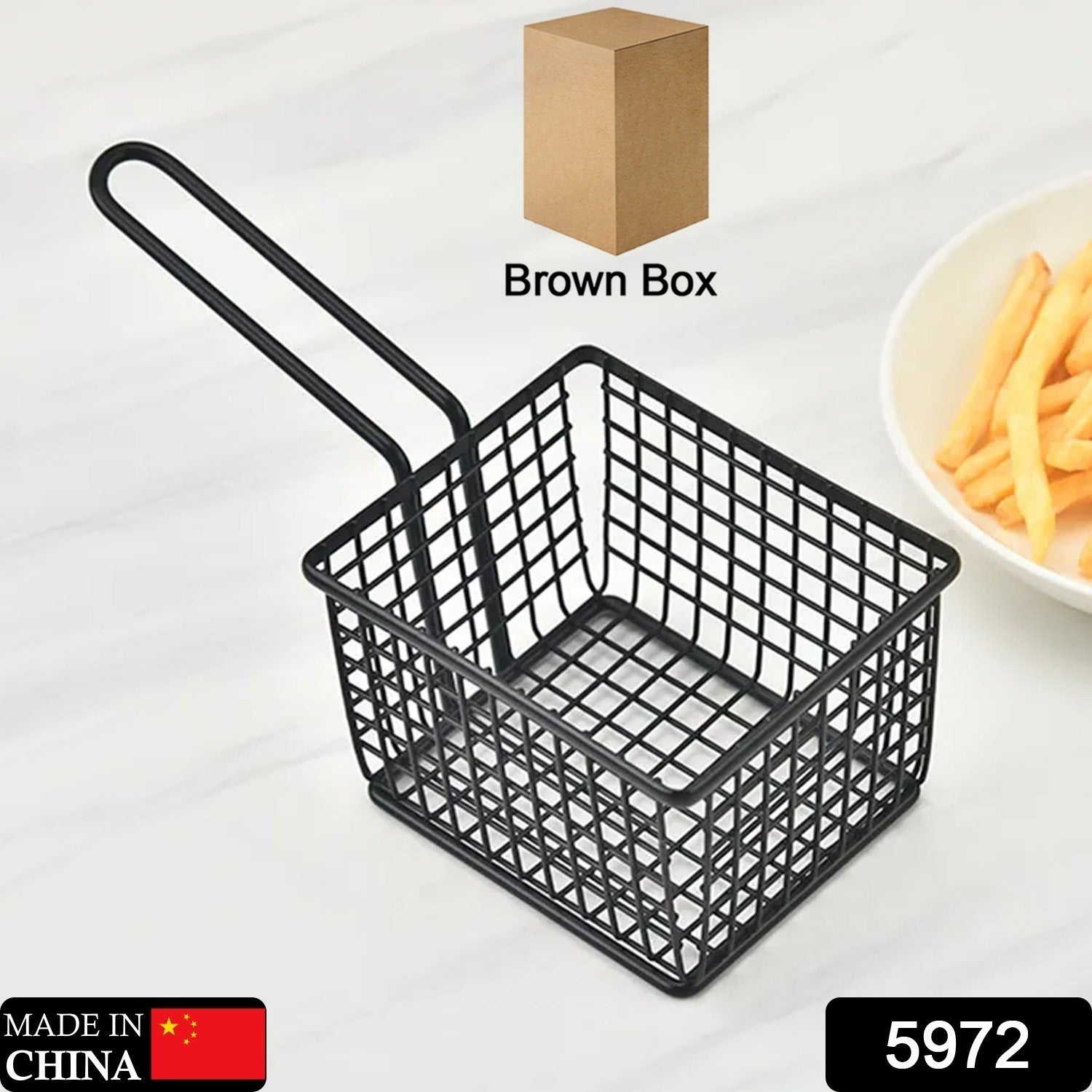 frying baskets for chips Stainless Steel Snack Basket Potato Mesh Strainer Basket French Fries Food Basket Food Strainer Cooking Tools frying basket