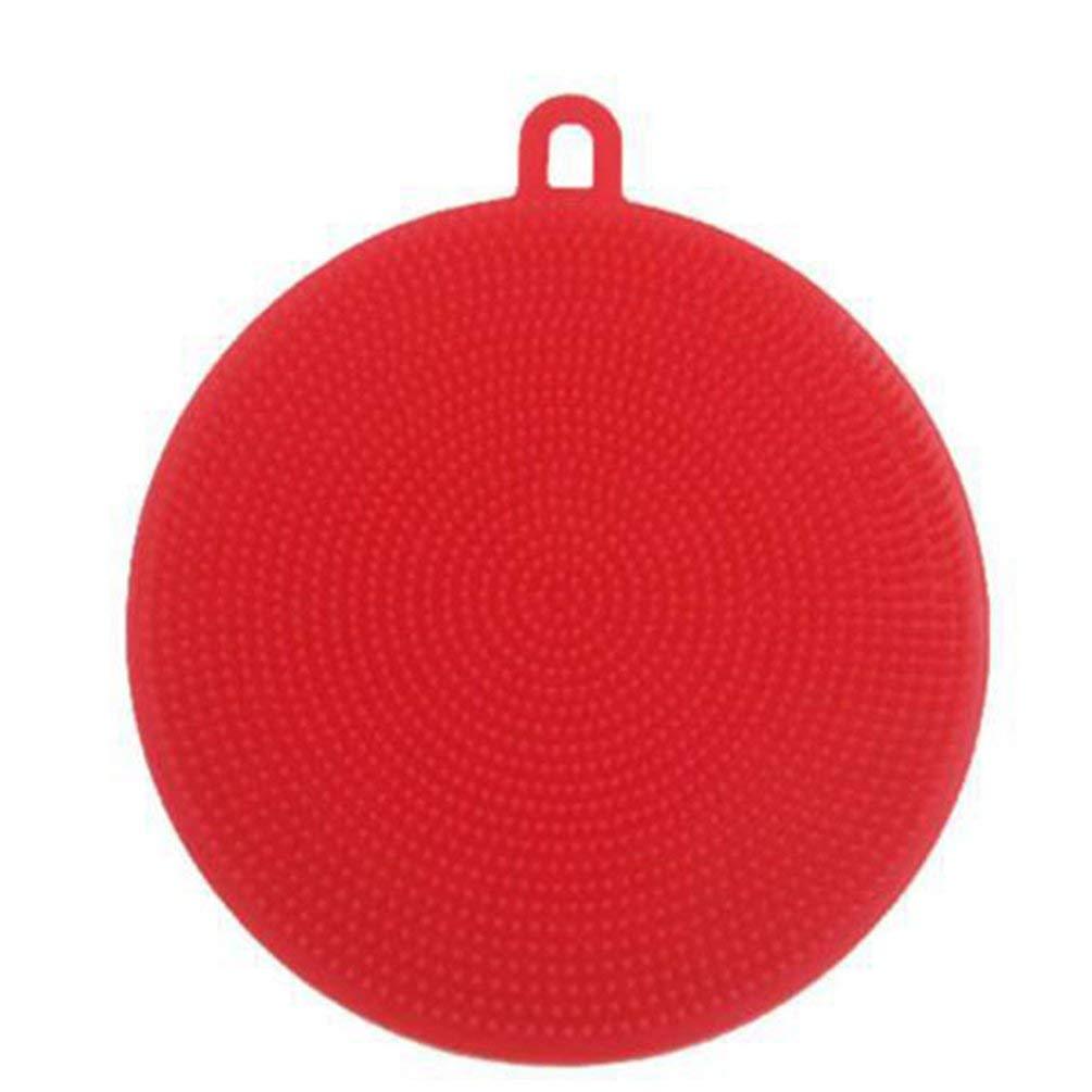 Silicone Dish Scrubber Sponge Mildew Free, Non Stick, Heat Resistant