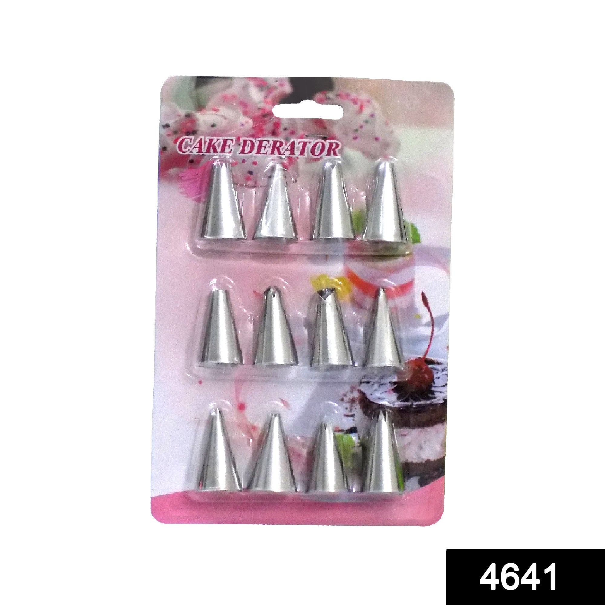 Cake Decorating Stainless Steel Nozzle (12pcs)