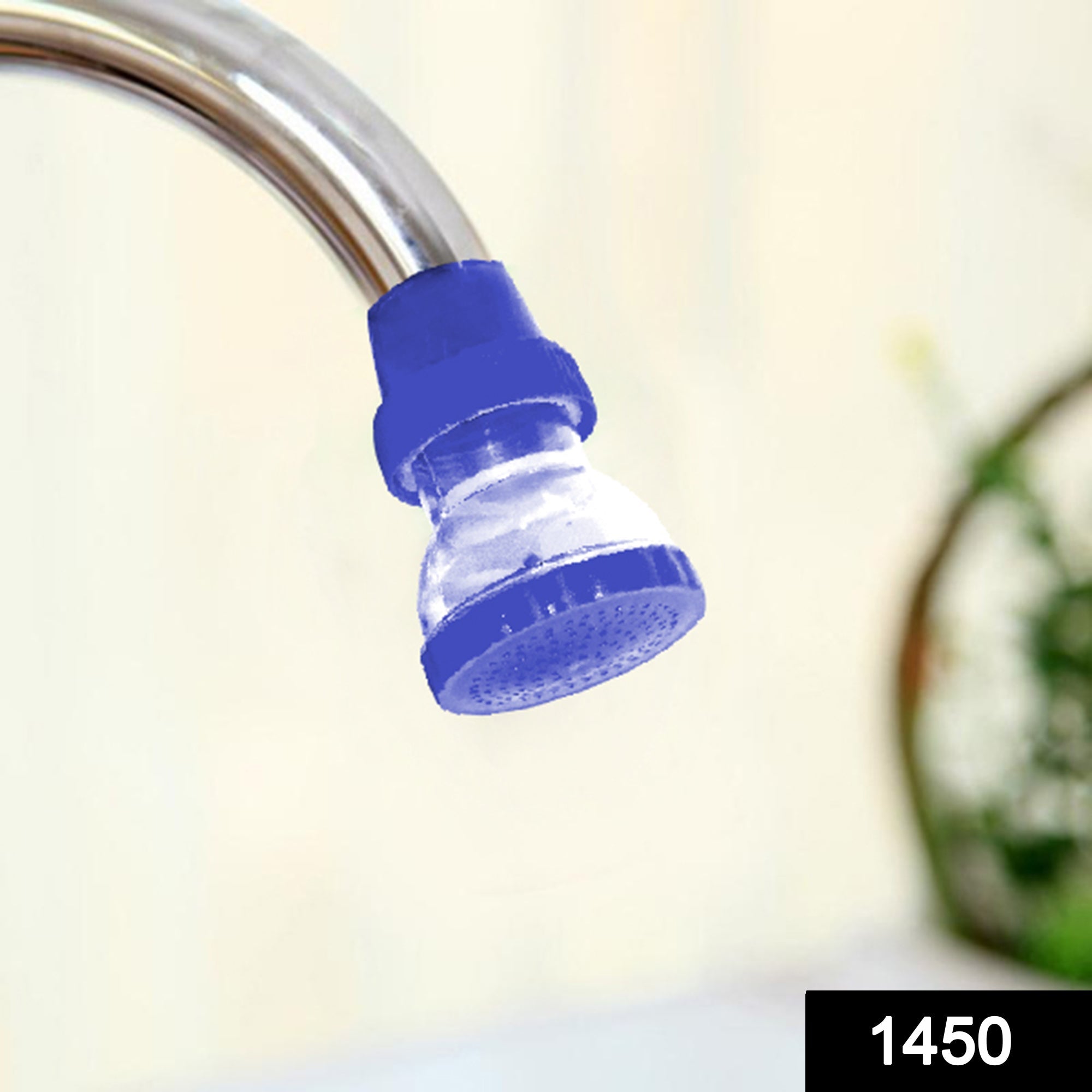 Small Plastic 360-Degree Shower Head Faucet