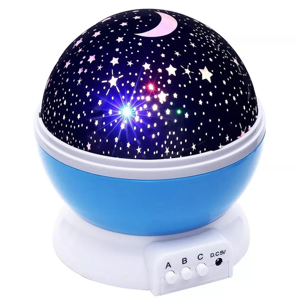 Colour Changing Good Night Star Master Rotating Projection Night Lamp