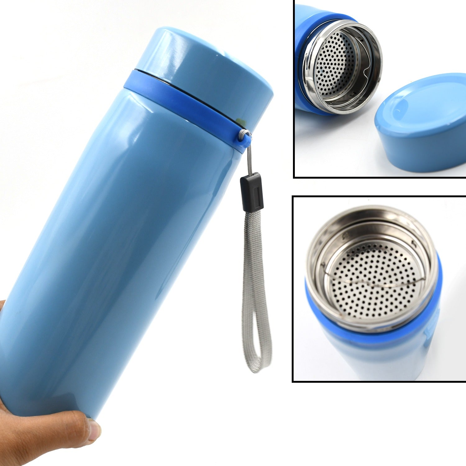 500ml Vacuum Bottle, Double Wall Vacuum Mug, Stainless Steel water Bottle, Tea Cup for School, Office and Outdoors