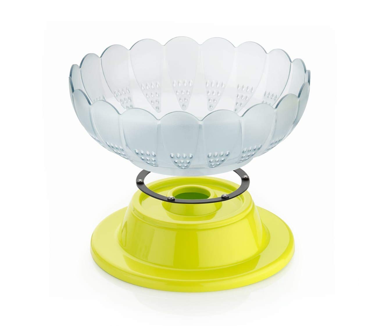 Absolute Plastic Round Revolving Fruit and Vegetable Bowl