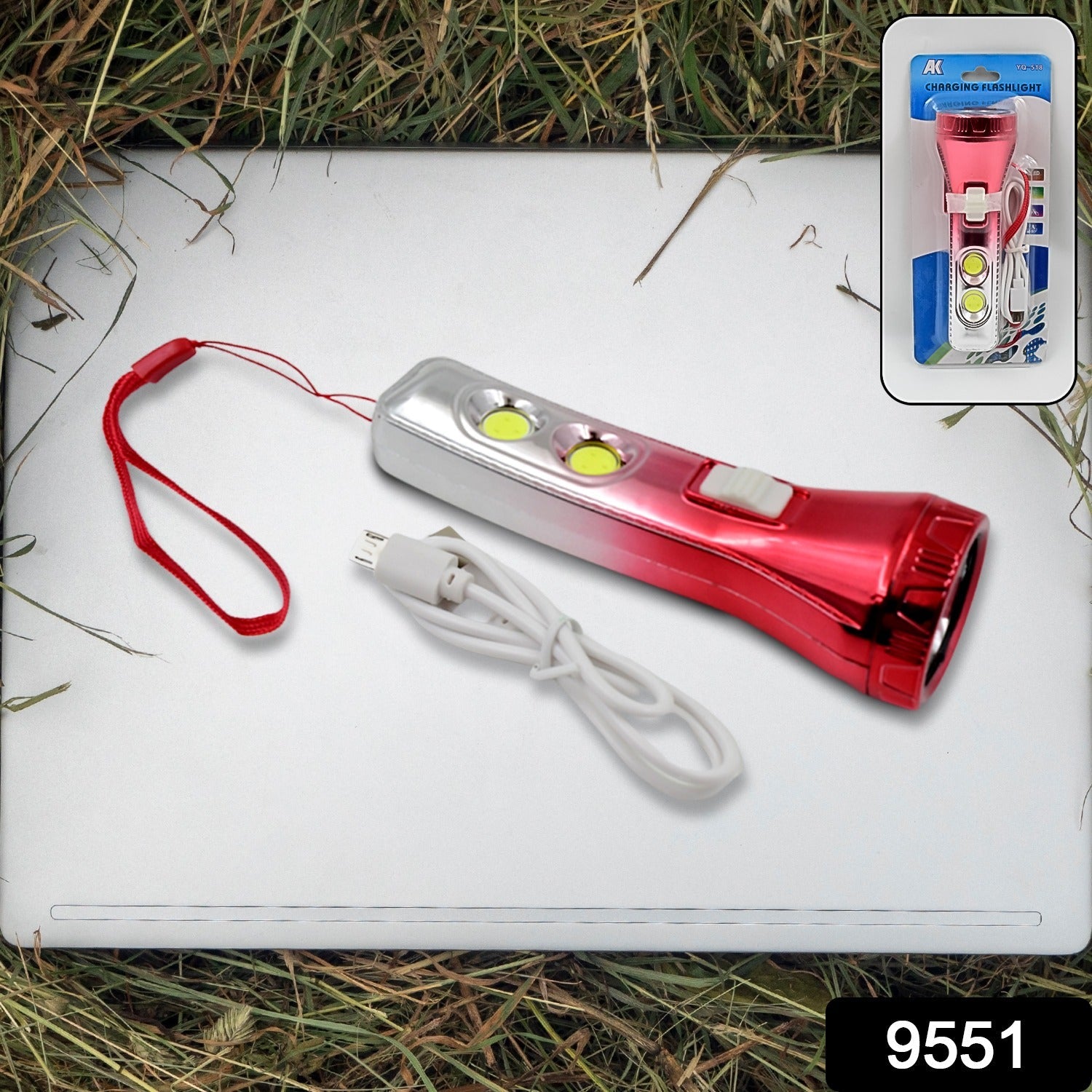 Multi Functional 3 LED Torchlight / Flashlight (1 Pc)