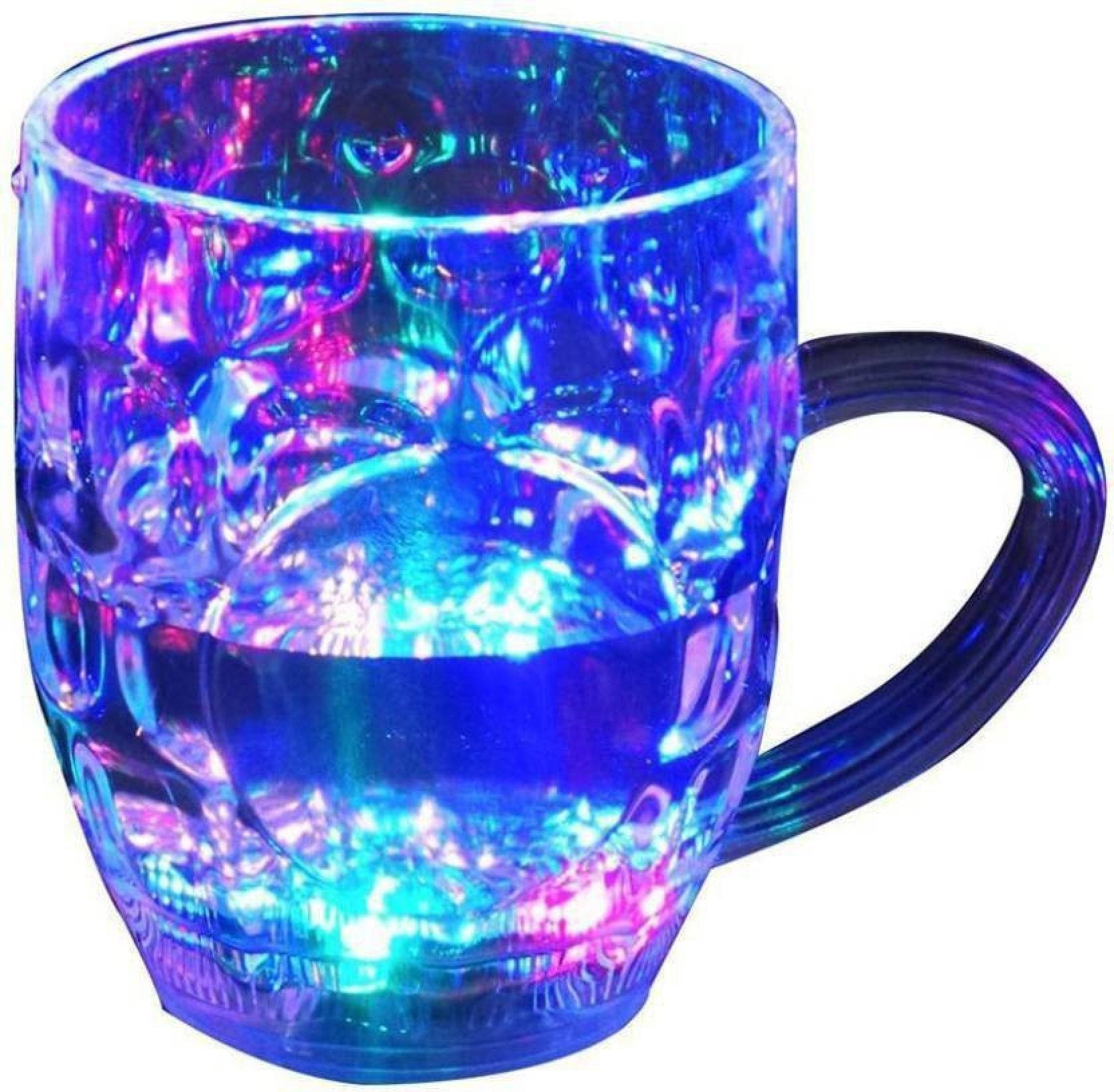 Led Glass Cup (Rainbow Color)